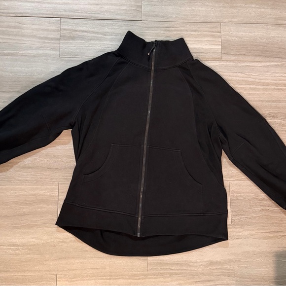 Lululemon Scuba Oversized Funnel-Neck Full Zip Black - Picture 3 of 6